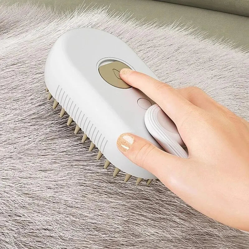 Pet Grooming Comb with Electric Spray