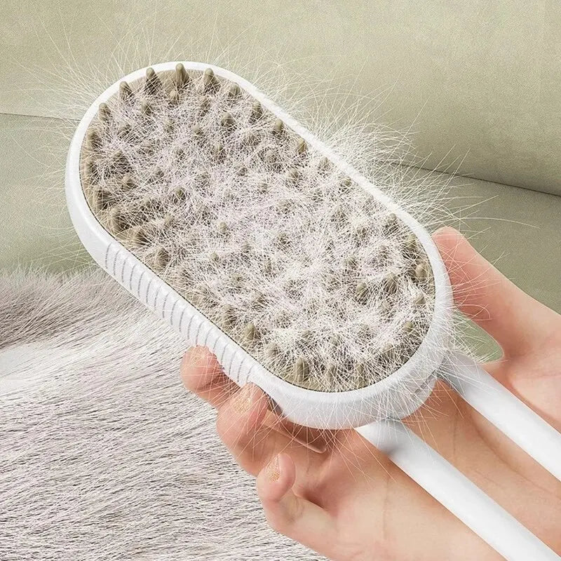 Pet Grooming Comb with Electric Spray